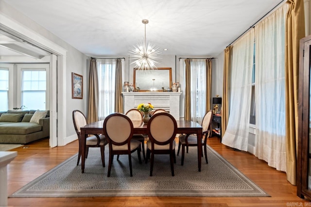 1116 Kavanaugh Blvd, Little Rock, AR 72205 - dining room with wood finished floors