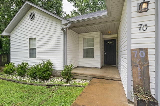70 Peach St, Austin, AR 72007 - entrance to property featuring roof with shingles