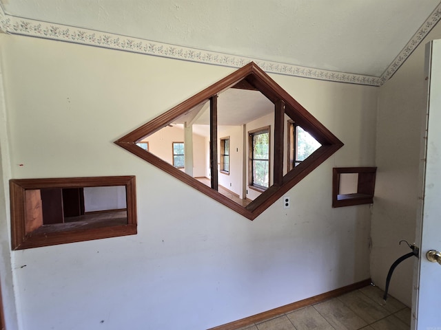 394 Otis Rd, Clinton, AR 72031 - stairs featuring baseboards