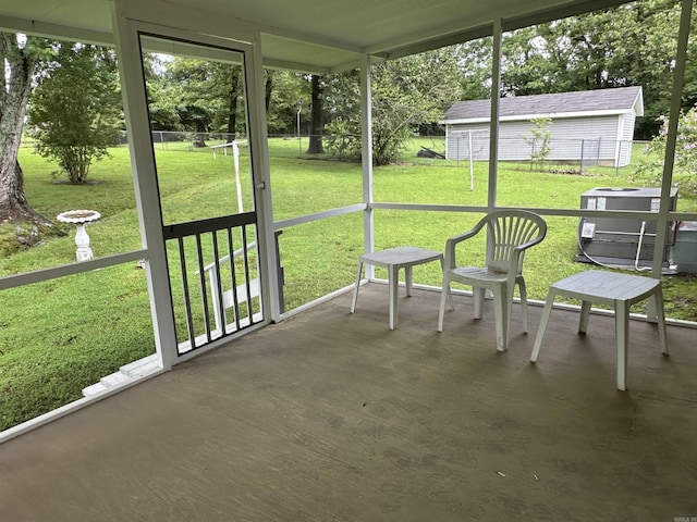 504 Case St, Heber Springs, AR 72543 - view of sunroom / solarium