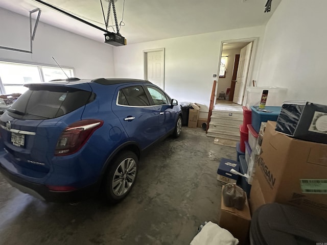 504 Case St, Heber Springs, AR 72543 - garage featuring a garage door opener