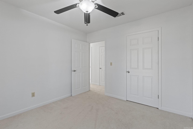 12611 Timber Bend Dr, Little Rock, AR 72211 - unfurnished bedroom with light colored carpet and a ceiling fan