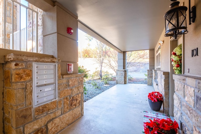 100 Vallon Ln, Little Rock, AR 72223 - view of patio / terrace with mail area