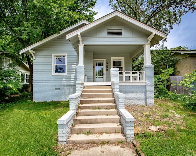 4106 C St, Little Rock, AR 72205 - view of front of house with covered porch