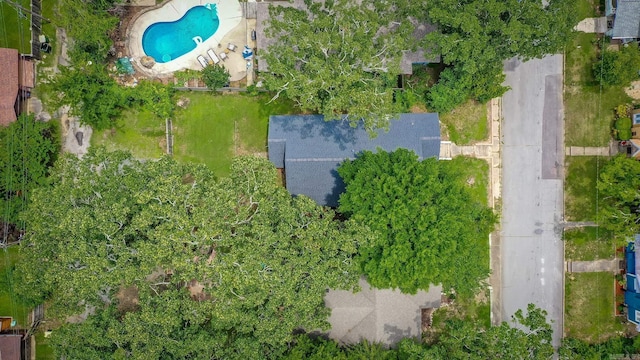 4106 C St, Little Rock, AR 72205 - aerial view of a pool