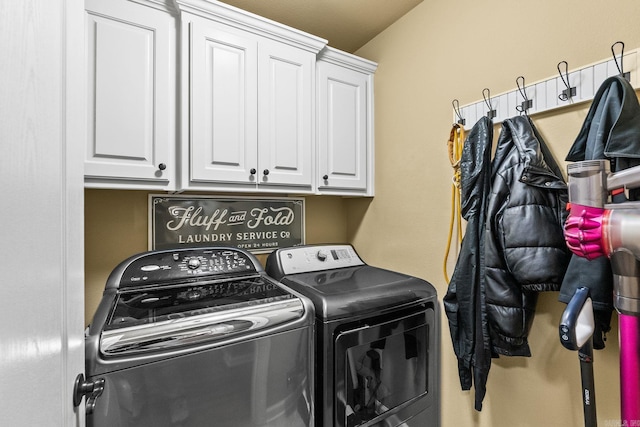 27 Magnolia Ln, Ward, AR 72176 - laundry area with washer and clothes dryer and cabinet space