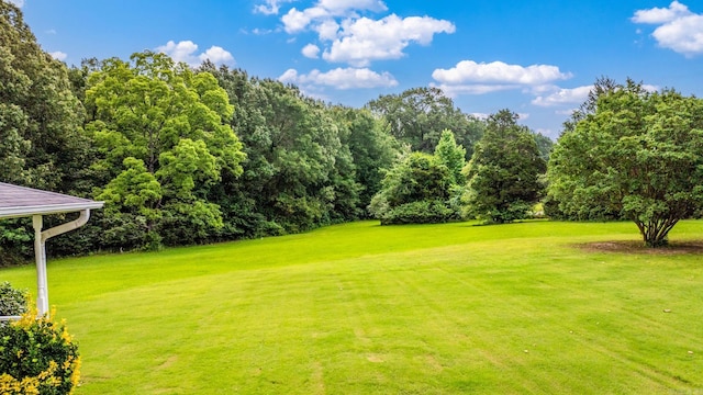 114 Woodiel Cir, Cabot, AR 72023 - view of green lawn with view of golf course and view of wooded area