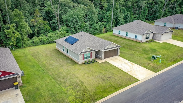 53 Dunnaway Dr, Ward, AR 72176 - aerial view of property and surrounding area with a heavily wooded area