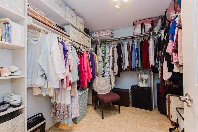 1304 Winbourne Dr, North Little Rock, AR 72116 - spacious closet with wood finished floors