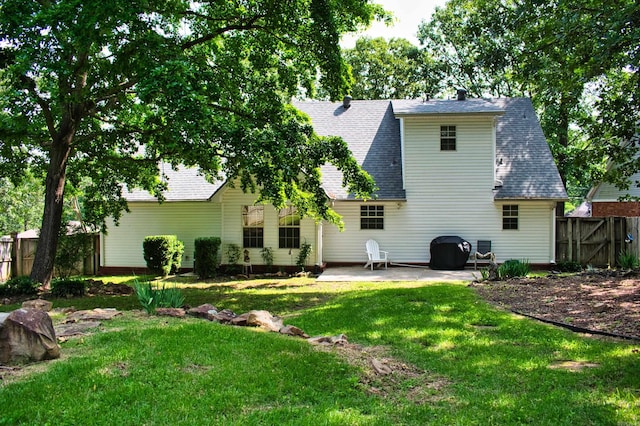 1304 Winbourne Dr, North Little Rock, AR 72116 - rear view of property featuring a patio and roof with shingles