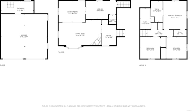 39 Dike View Dr, Heber Springs, AR 72543 - view of floor plan / room layout
