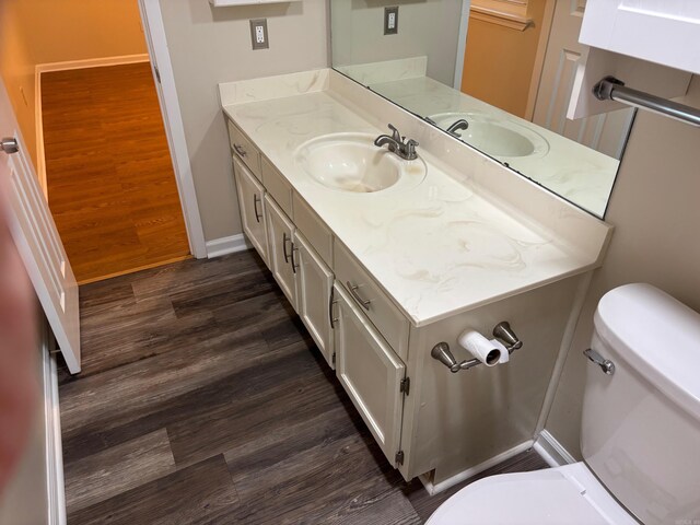 112 Sugar Maple Dr, Sherwood, AR 72120 - bathroom featuring vanity and wood finished floors