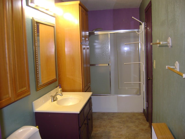405 Fairway Dr, Horseshoe Bend, AR 72512 - full bathroom featuring vanity and shower / bath combination