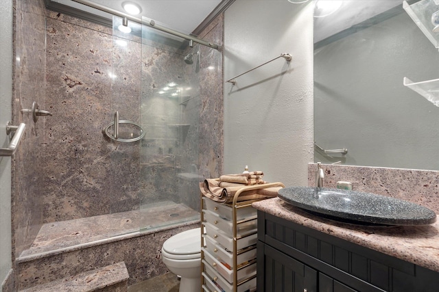 15355 Pleasant Grove Ln, Harrisburg, AR 72432 - full bath with a shower stall and vanity