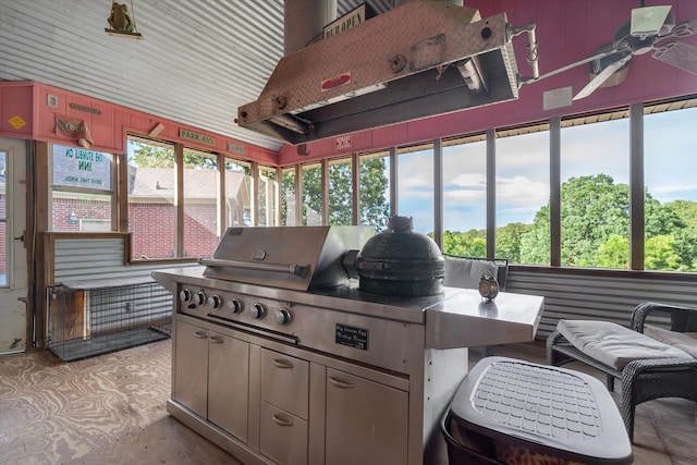 15355 Pleasant Grove Ln, Harrisburg, AR 72432 - view of sunroom / solarium