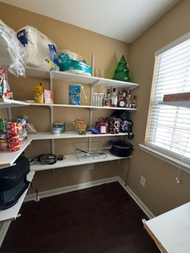 view of pantry