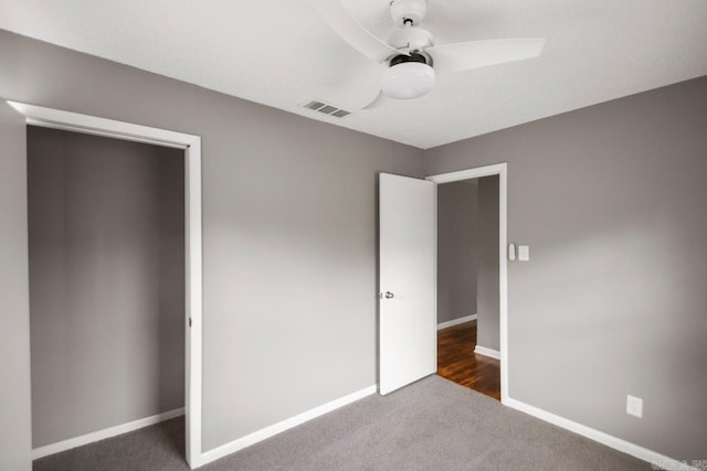 2911 Wynne Dr, Little Rock, AR 72204 - unfurnished bedroom with carpet flooring and a ceiling fan
