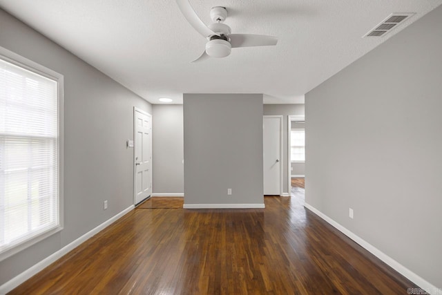 2911 Wynne Dr, Little Rock, AR 72204 - unfurnished room featuring a ceiling fan and wood-type flooring