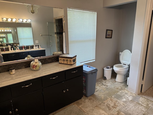 510 N 4th St, Heber Springs, AR 72543 - bathroom with vanity and tiled shower