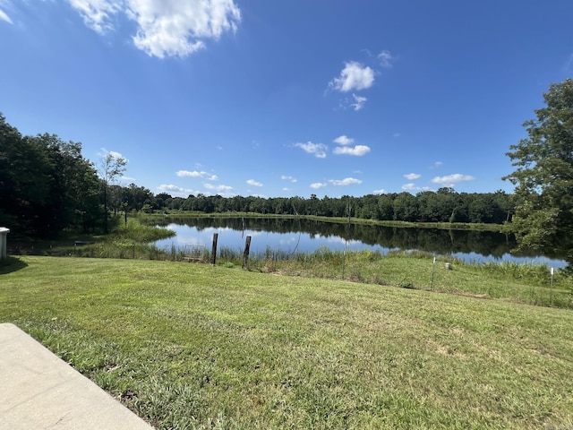 5942 Joey Ln, Texarkana, AR 71854 - water view with a forest