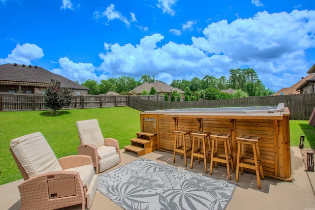 2148 Avondale Dr, Benton, AR 72019 - view of fenced backyard