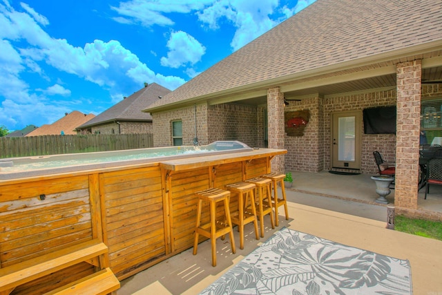2148 Avondale Dr, Benton, AR 72019 - view of patio / terrace