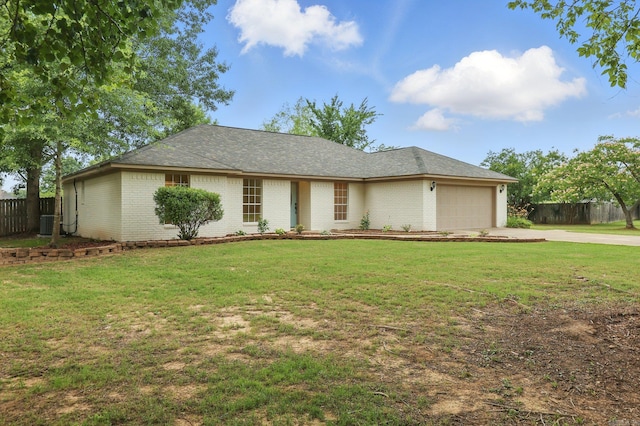 6 Eve Ln, Conway, AR 72034 - single story home with concrete driveway, brick siding, and a garage