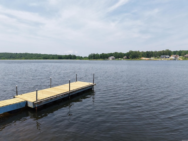 716 S Shore Dr, Horseshoe Bend, AR 72512 - dock with a water view