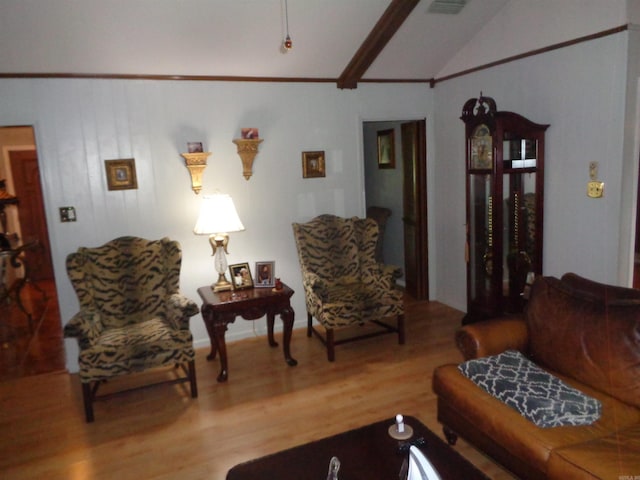 2 Wellington Ct, Little Rock, AR 72227 - living room with lofted ceiling and wood finished floors