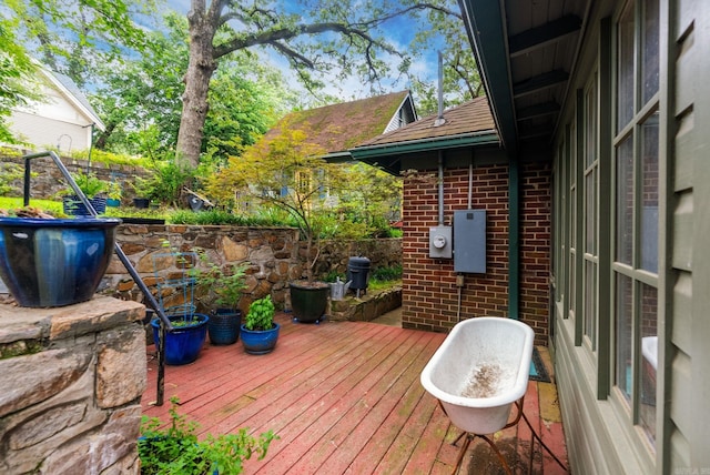 445 Midland St, Little Rock, AR 72205 - view of deck