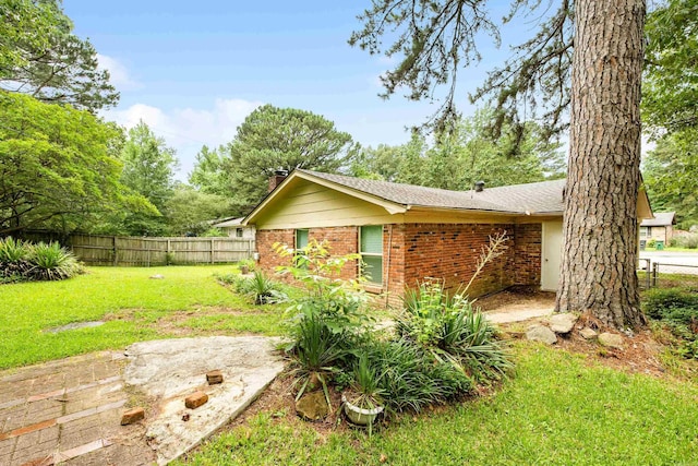 10301 Milkyway Dr, Little Rock, AR 72209 - view of side of home featuring brick siding, a chimney, and a shingled roof