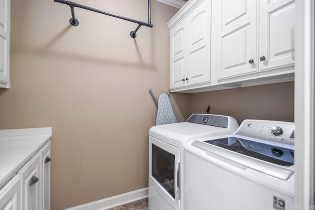 909 Nature Way, Benton, AR 72019 - laundry room with washing machine and dryer and cabinet space