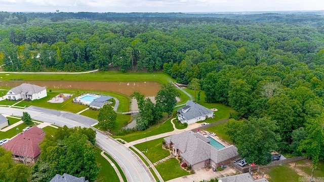 909 Nature Way, Benton, AR 72019 - bird's eye view of a heavily wooded area