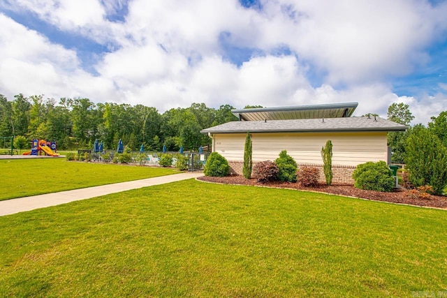 909 Nature Way, Benton, AR 72019 - view of yard with a playground