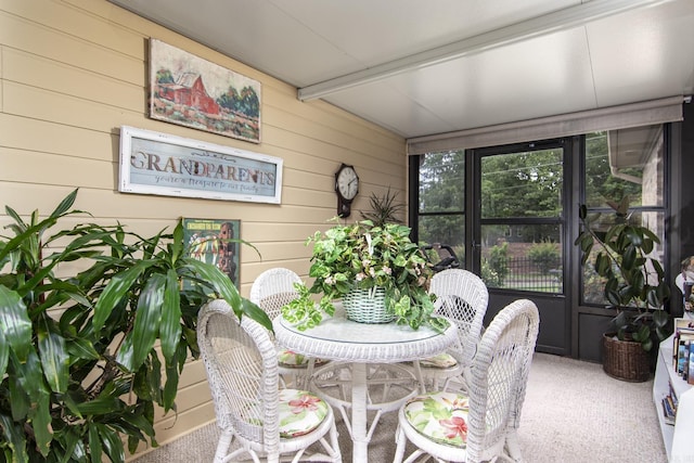 1315 Gleneagles Ct, Little Rock, AR 72211 - view of sunroom