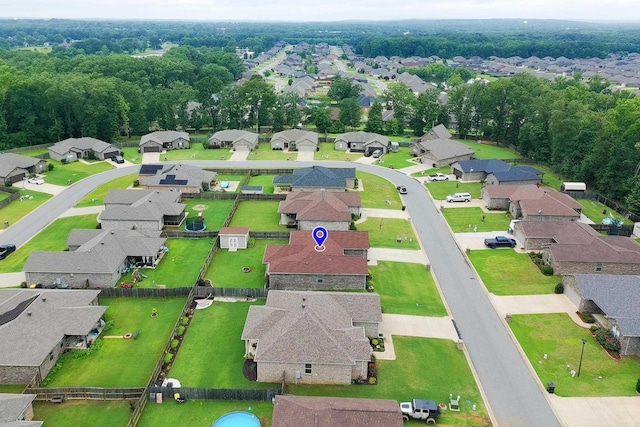 36 Fletcher Dr, Austin, AR 72007 - aerial view of residential area