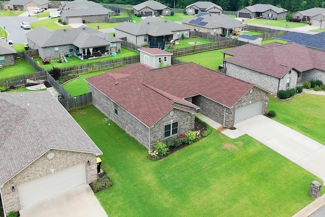 36 Fletcher Dr, Austin, AR 72007 - aerial perspective of suburban area