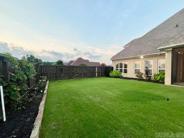 107 Marie Jeanne Dr, Maumelle, AR 72113 - view of fenced backyard