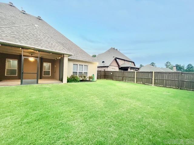 107 Marie Jeanne Dr, Maumelle, AR 72113 - view of fenced backyard