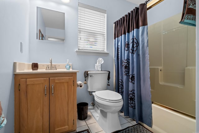 173-B Pebble Beach Pl, Hot Springs, AR 71913 - bathroom featuring tile patterned flooring, vanity, and shower / tub combo