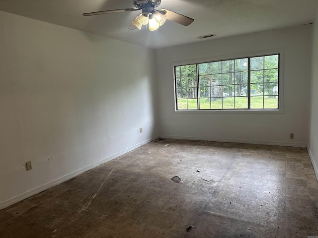 109 Randallwood Dr, Hot Springs Village, AR 71909 - empty room featuring ceiling fan and baseboards