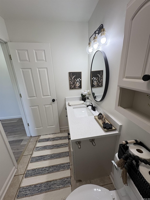 1901 N 19th St, Paragould, AR 72450 - bathroom featuring vanity and tile patterned flooring