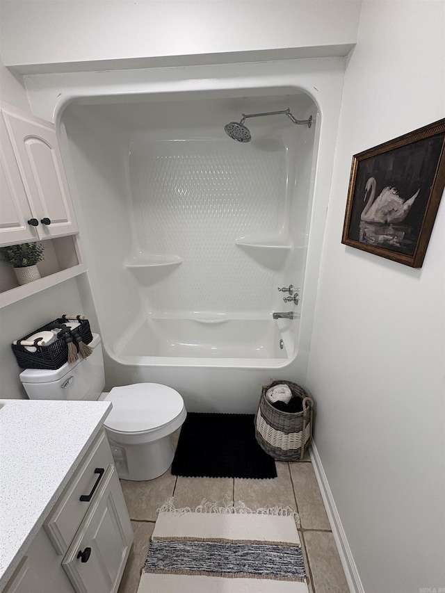 1901 N 19th St, Paragould, AR 72450 - bathroom featuring vanity, tub / shower combination, and tile patterned floors