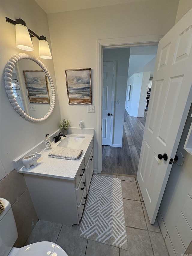 1901 N 19th St, Paragould, AR 72450 - bathroom featuring vanity and tile patterned floors
