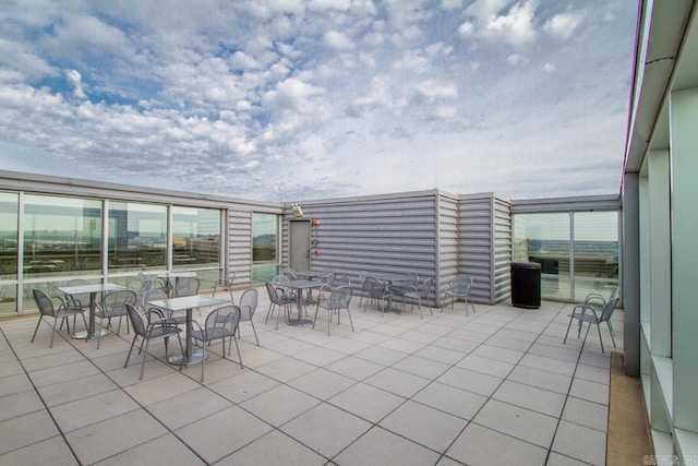 300 E Third St # 509, Little Rock, AR 72201 - view of patio featuring outdoor dining space
