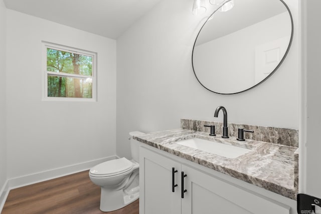 25501 Kanis Rd, Little Rock, AR 72223 - bathroom featuring vanity and wood finished floors