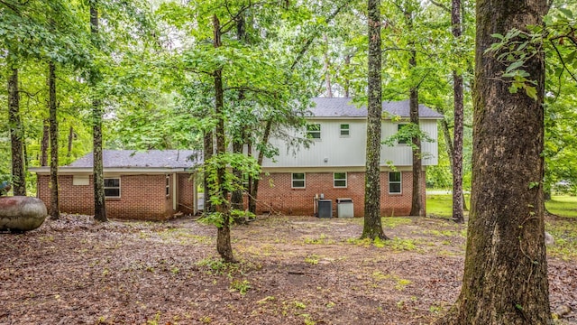 25501 Kanis Rd, Little Rock, AR 72223 - rear view of house with brick siding