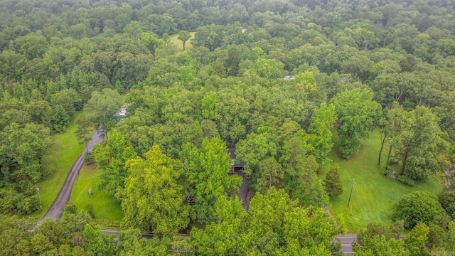25501 Kanis Rd, Little Rock, AR 72223 - aerial view of a heavily wooded area