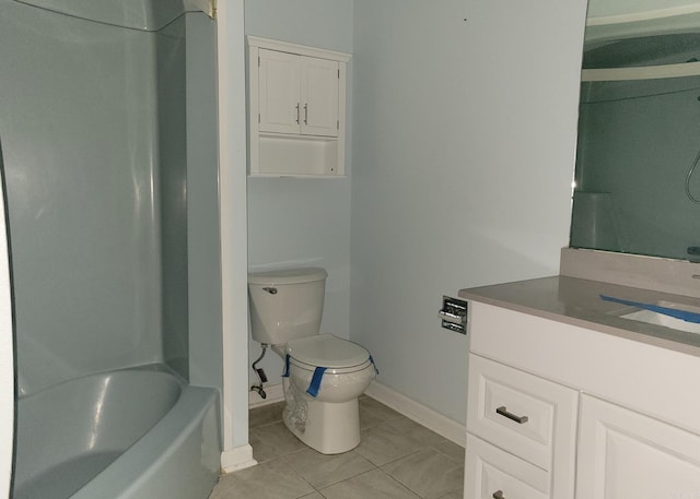 1 Sierra Ln, Hot Springs Village, AR 71909 - bathroom featuring vanity, tile patterned floors, and shower / bath combination