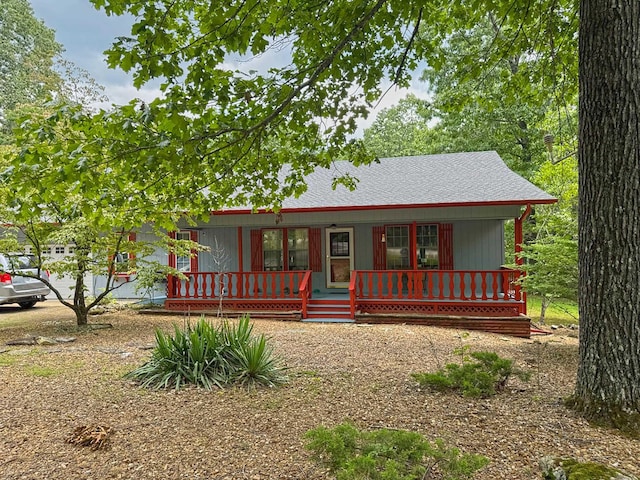 57 Cherokee Acres Dr, Cherokee Village, AR 72529 - view of front of house with a porch